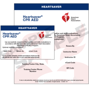 Heartsaver® CPR AED eCard